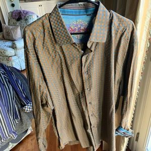 Patterned Dress Shirt